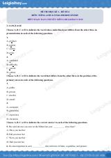 Đề thi học kì 1 Tiếng Anh 11 English Discovery - Đề số 6